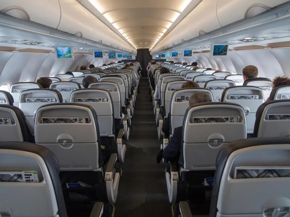 Booking two aisle seats means you're less likely to have someone sit in the middle seat