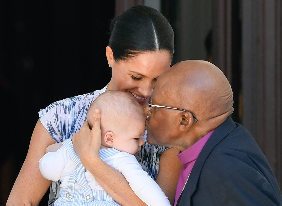 He met with the Duchess of Sussex during their South African tour