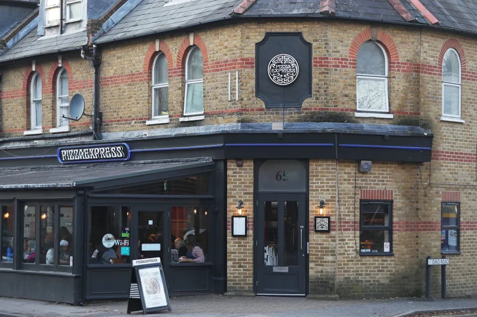 Andrew claims he took his daughter to a party at Pizza Express in Woking on the day it's alleged he had sex with Ms Giuffre