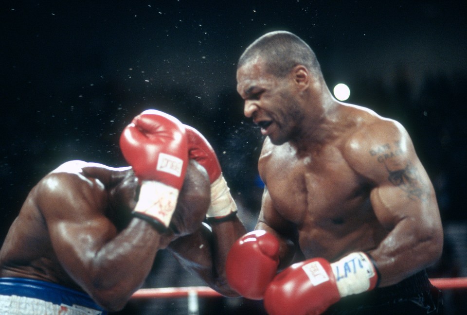 Tyson was one of the most feared names in boxing throughout his career