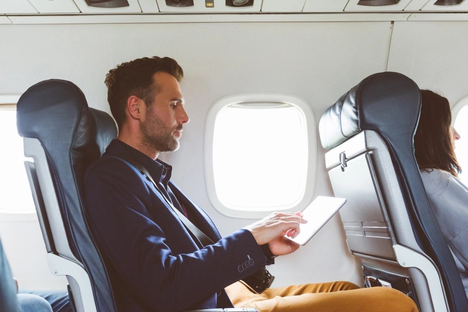 A frequent flyer has revealed how he always gets a whole row to himself on a plane