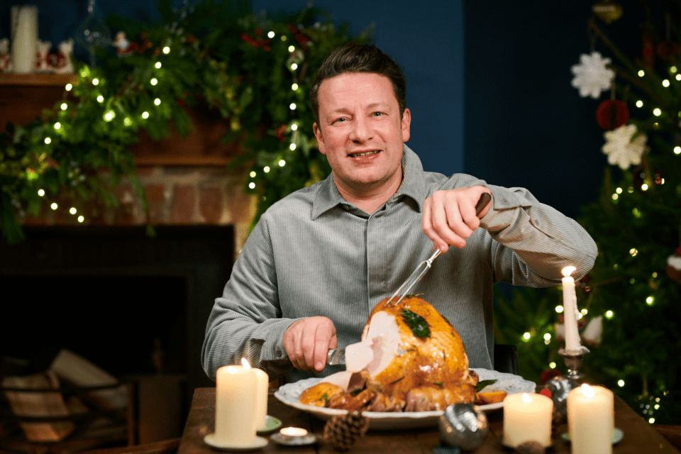 Take your pigs in blankets to the next level by glazing them in Worcestershire sauce and runny honey near the end, says Jamie Oliver