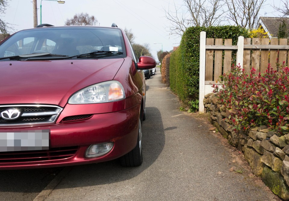 Parking next to double white lines can trigger legal action and points on your licence