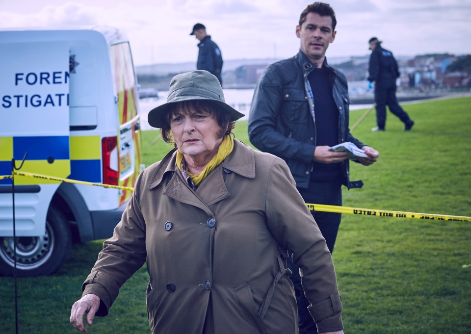 Kenny plays DS Aiden Healy opposite Brenda Blethyn on ITV's Vera