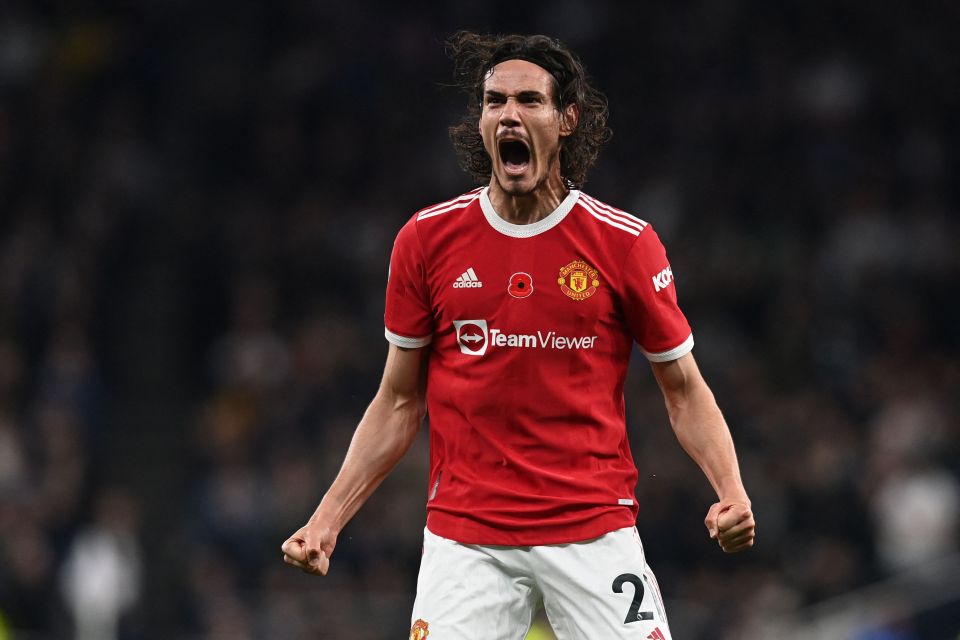 Cavani could be on his way out of Old Trafford in January