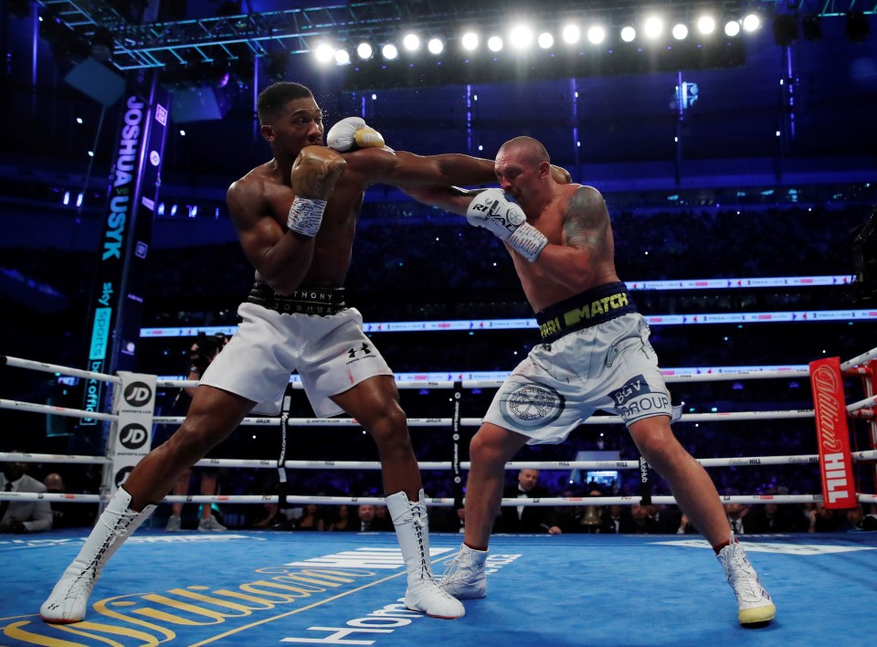 Anthony Joshua is on course to rematch Oleksandr Usyk early next year