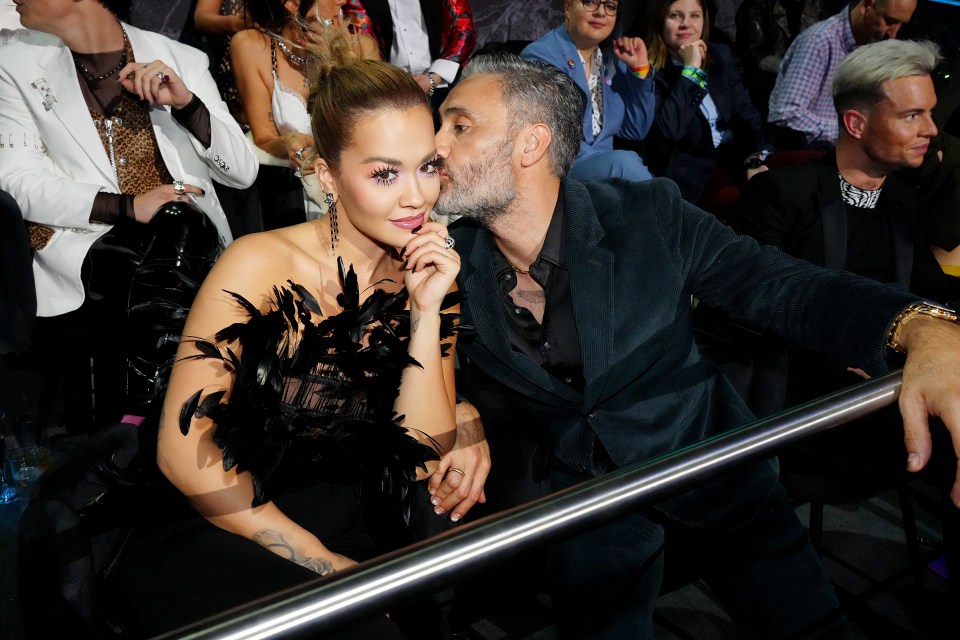 Rita with beau Taika Waititi