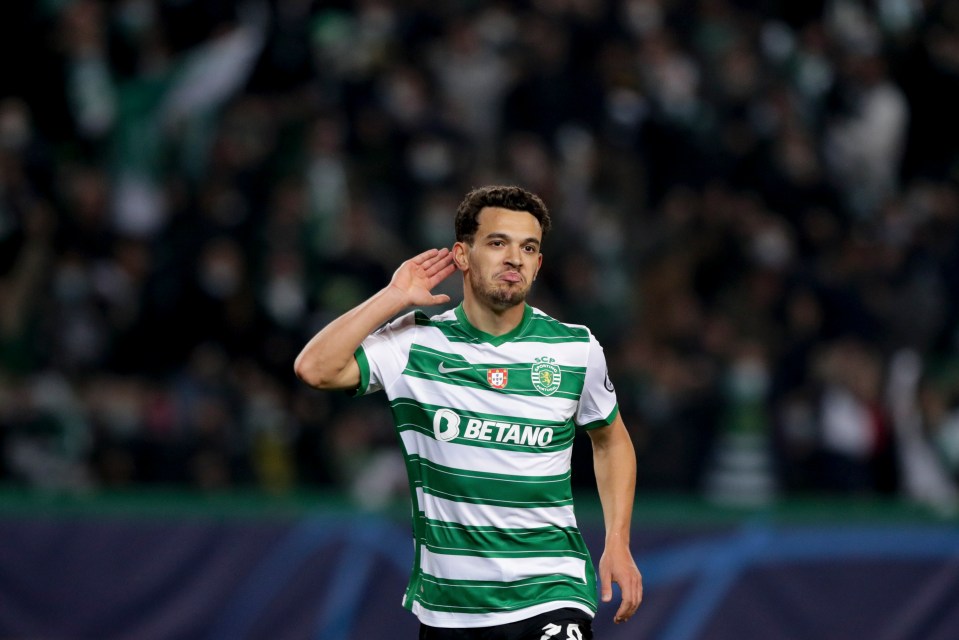 Liverpool are rumoured to be tracking Pedro Goncalves