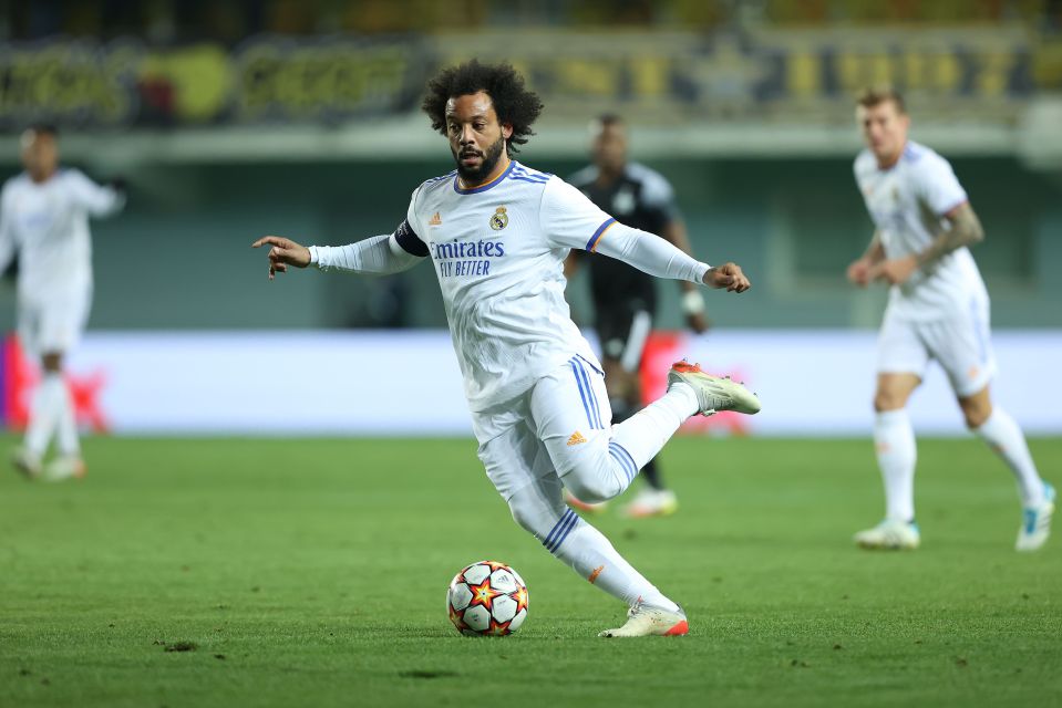 Marcelo has barely featured for Real Madrid this campaign