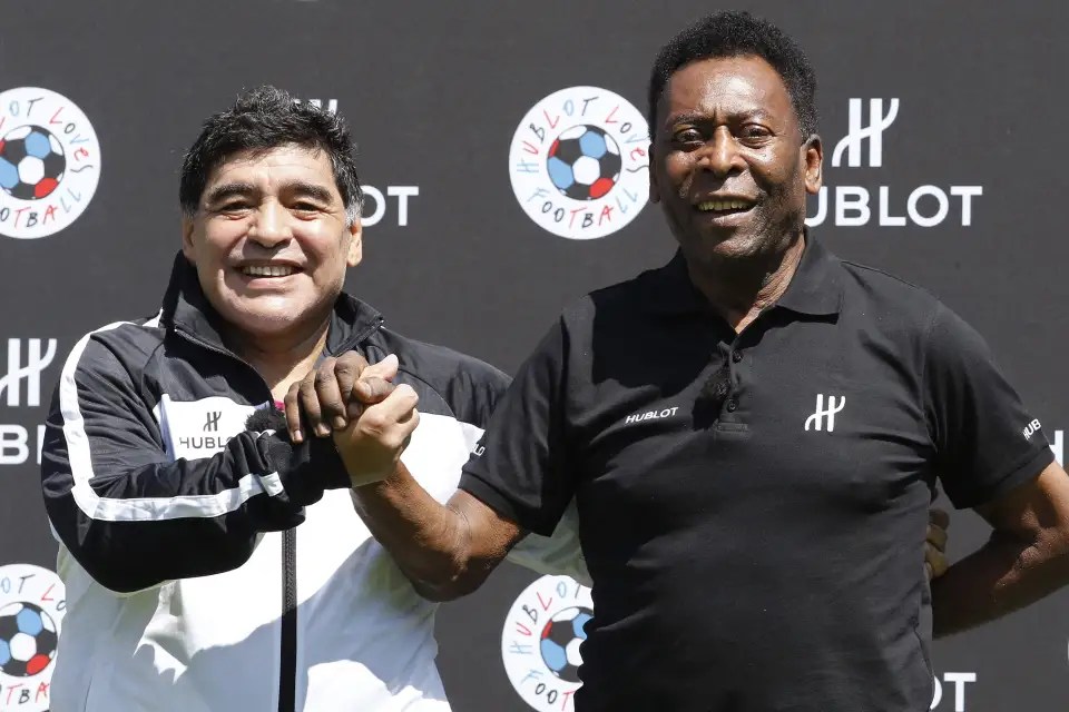 Alongside Pele, Maradona is regarded as one of the greatest of all time