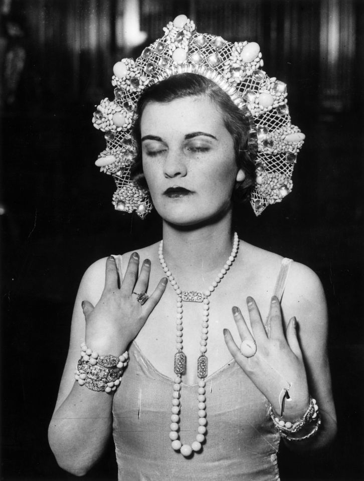 Margaret at a ball in 1930