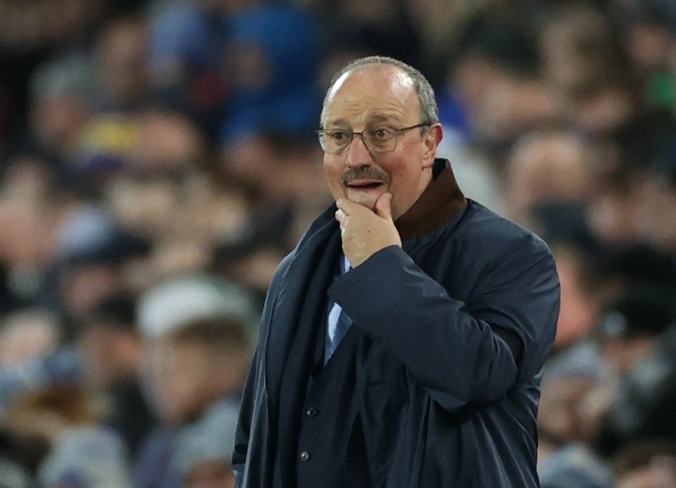 Rafa Benitez is under pressure following a run of two points in eight games