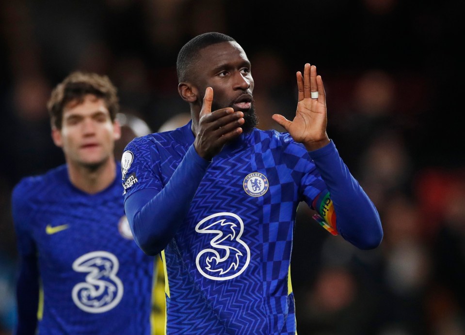 Antonio Rudiger has been in fine form for Chelsea