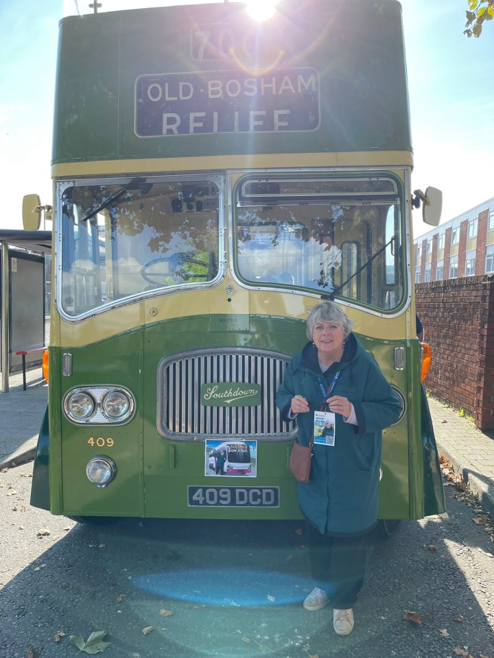 Penny told The Sun: ‘I’m pretty robust but I needed a comfortable bed to sleep in along the way and, as you can imagine, choosing the bed and breakfasts was a bit of a lottery’