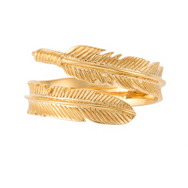 Save £243 with this adjustable plume ring from Fiyah for a much more affordable £55