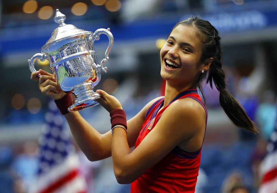 Raducanu won the US Open in September