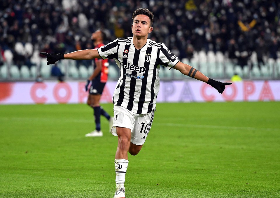 Paulo Dybala is leading the line after Cristiano Ronaldo's Juve departure