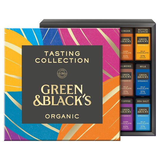 Green & Black’s tasting collection box is half-price for Clubcard holders at Tesco