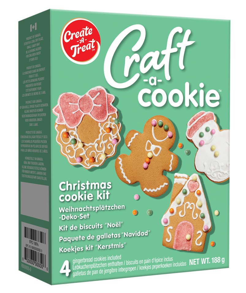 Save £1.50 on a Craft-a-Cookie Christmas kit from Iceland