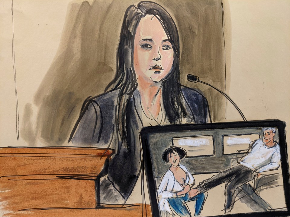 An FBI analyst testifies during Ghsilaine Maxwell's trial about photos found in Jeffrey Epstein's home