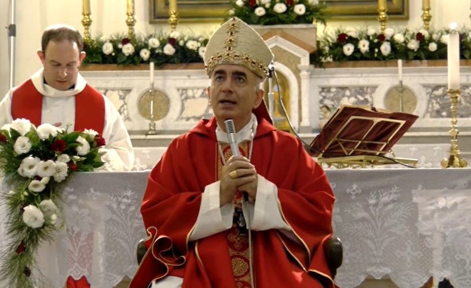 Bishop Antonio Staglianò told kids in Sicily that Santa Claus did not exist but was later forced to apologise