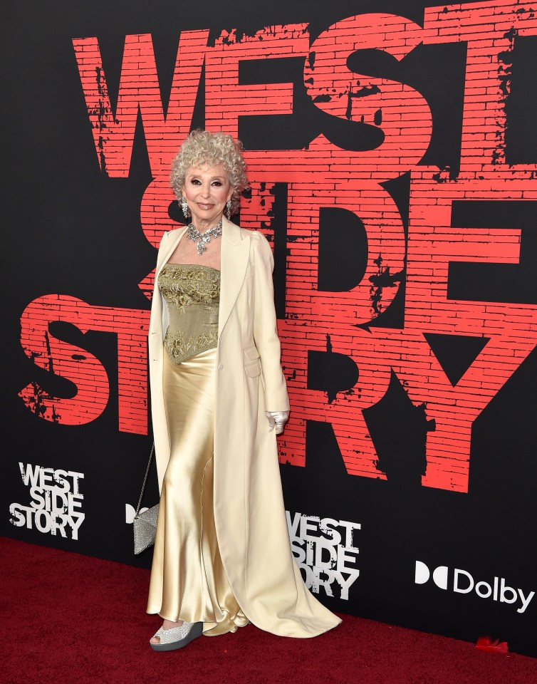 Rita, now 89, stars in the remake of West Side Story, having played Anita in the original