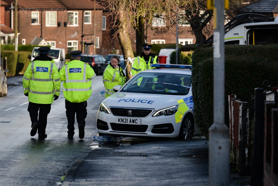 A bomb squad was sent to the scene in Tameside