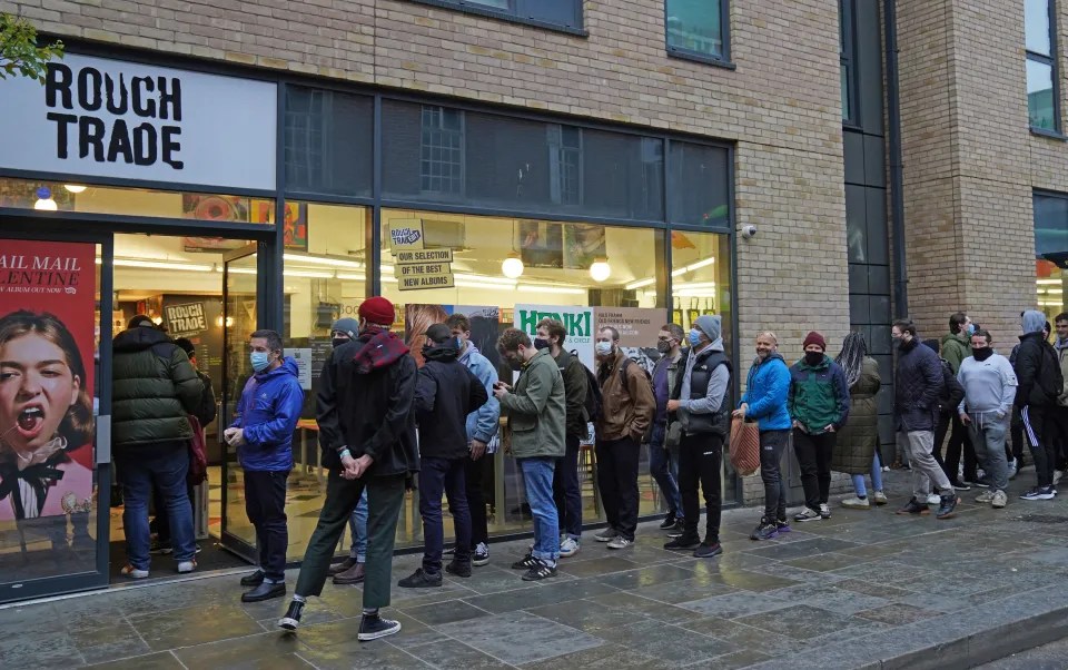 Thousands of people queued up in Bristol to get their hands on one of the tops