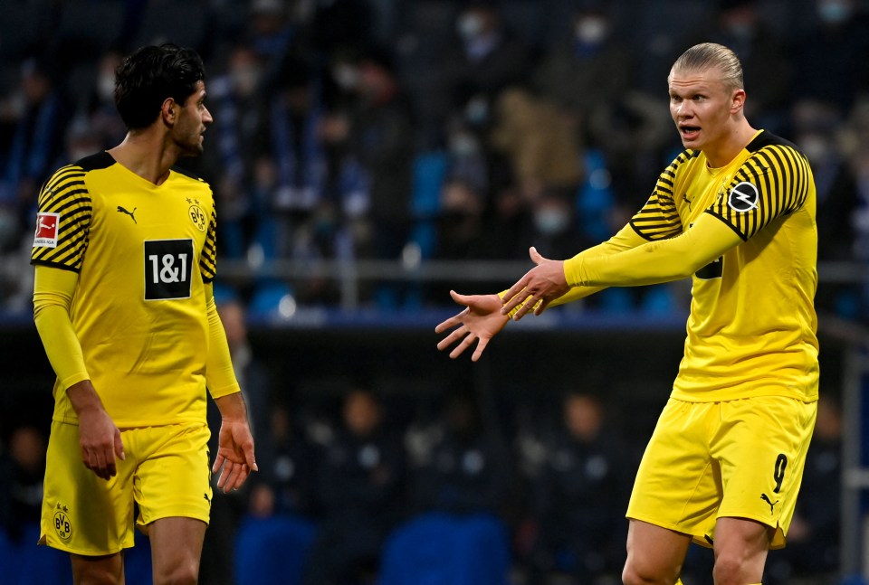 Borussia Dortmund striker Erling Haaland could be on the move in 2022