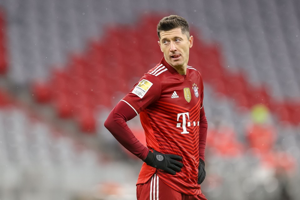 Robert Lewandowksi has netted nine times in Europe this season