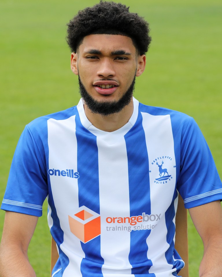 He is currently on loan at Hartlepool United