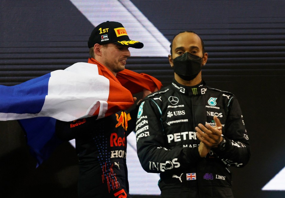 Lewis Hamilton was pipped to the title by Max Verstappen