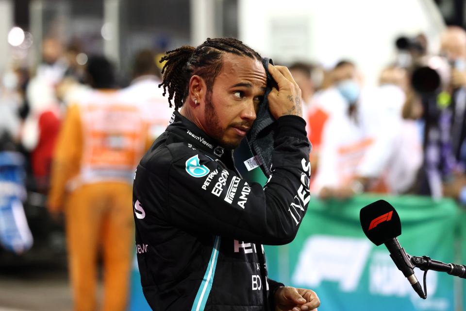 Sir Lewis Hamilton missed out on a record eighth Formula One title