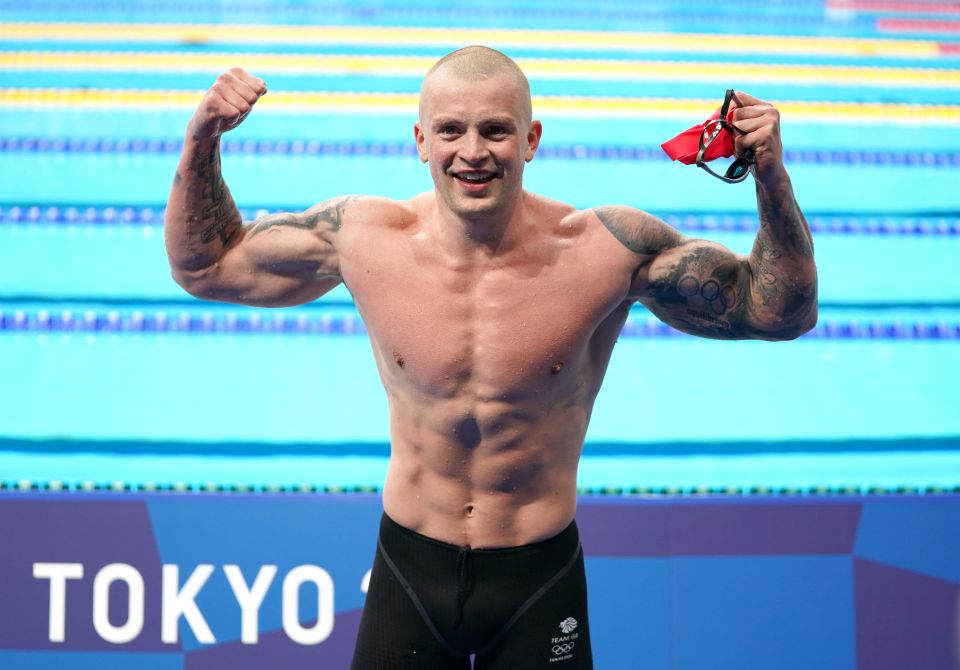 Adam Peaty played a part in Team GB's gold rush in Tokyo in the summer