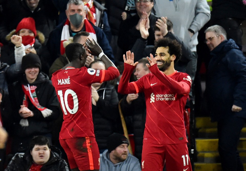 Liverpool are set to lose Sadio Mane and Mohamed Salah in January to Afcon