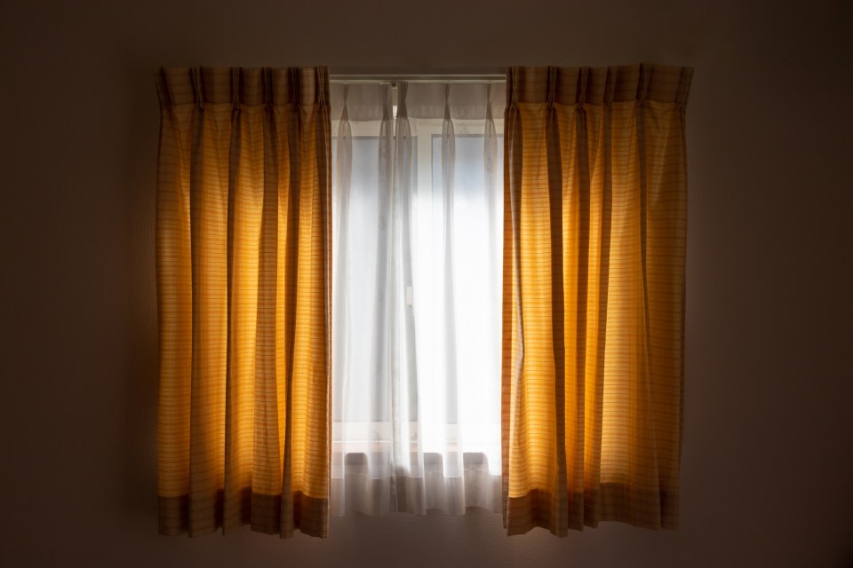 Putting up curtains in the first place will start to save you £30 a year on energy bills