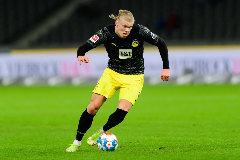 Haaland has also been linked with a move away from Borussia Dortmund