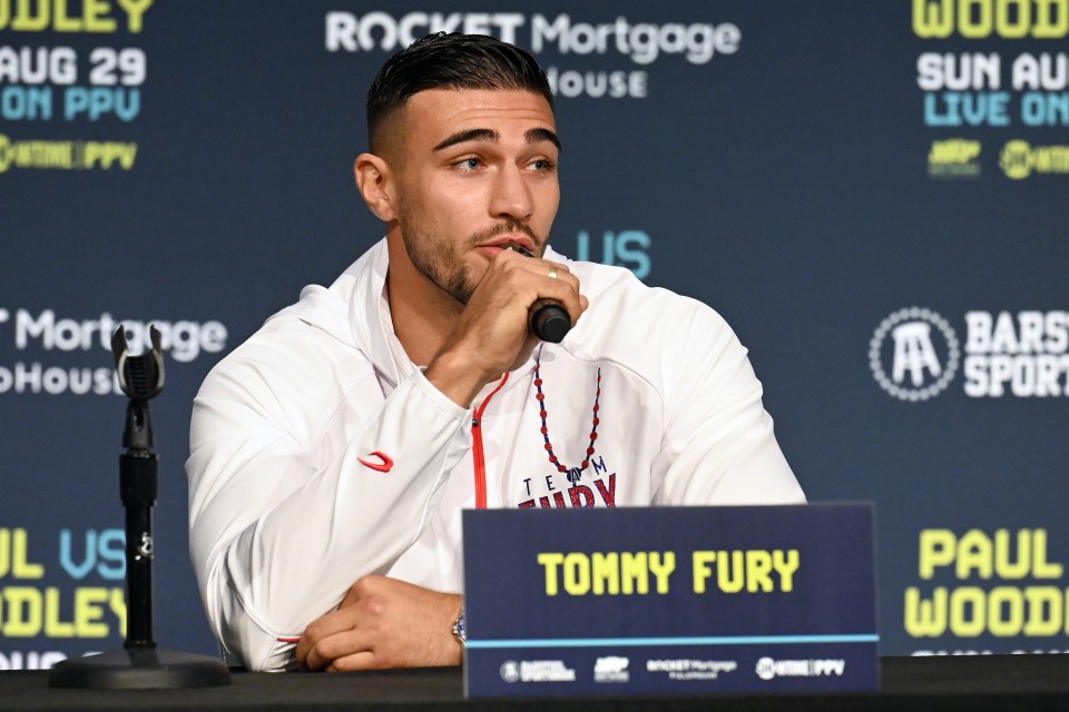 Tommy Fury pulled out of fighting Jake Paul with a broken rib and chest infection