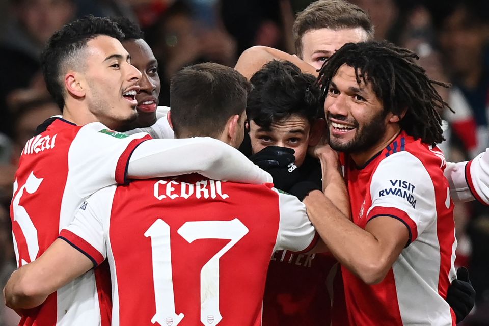 It was a fine night all round for the Gunners