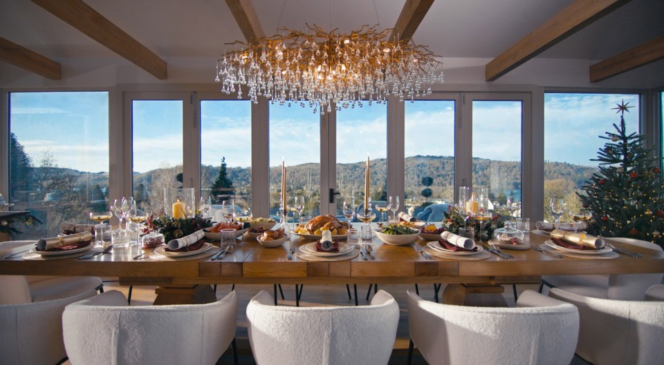 Its grand dining room has stunning views over Lake Windermere