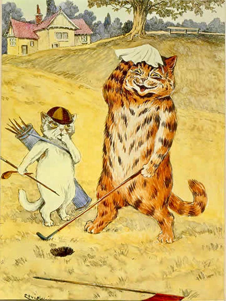 Artwork by Louis Wain