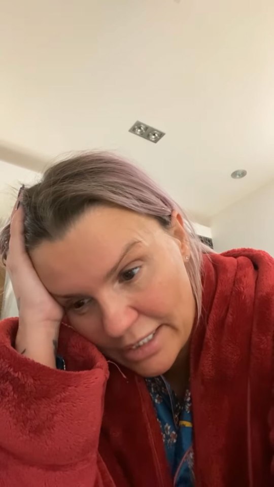 Kerry Katona revealed she has Covid again