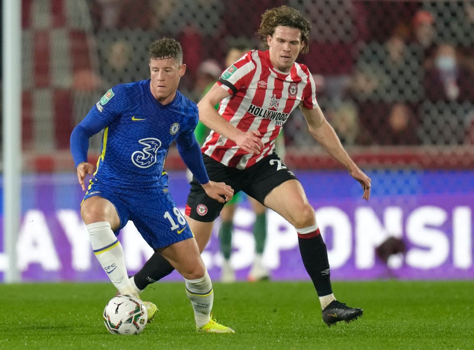 Ross Barkley struggled to make an impact on a rare starting opportunity