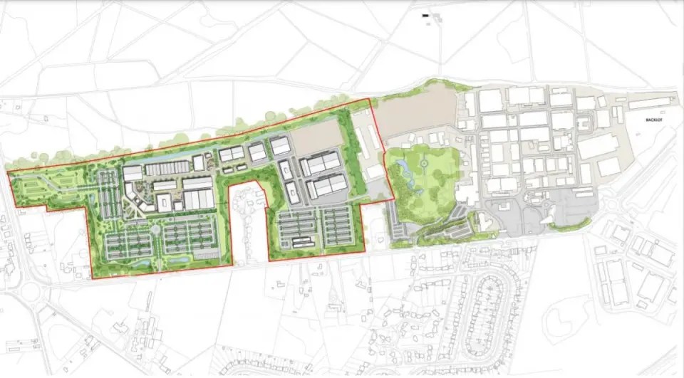 The 750,000 sqft park will cost £500m