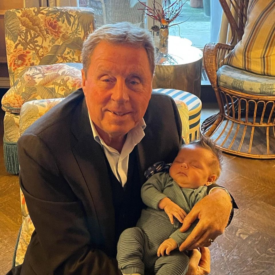 Harry Redknapp with his grandson