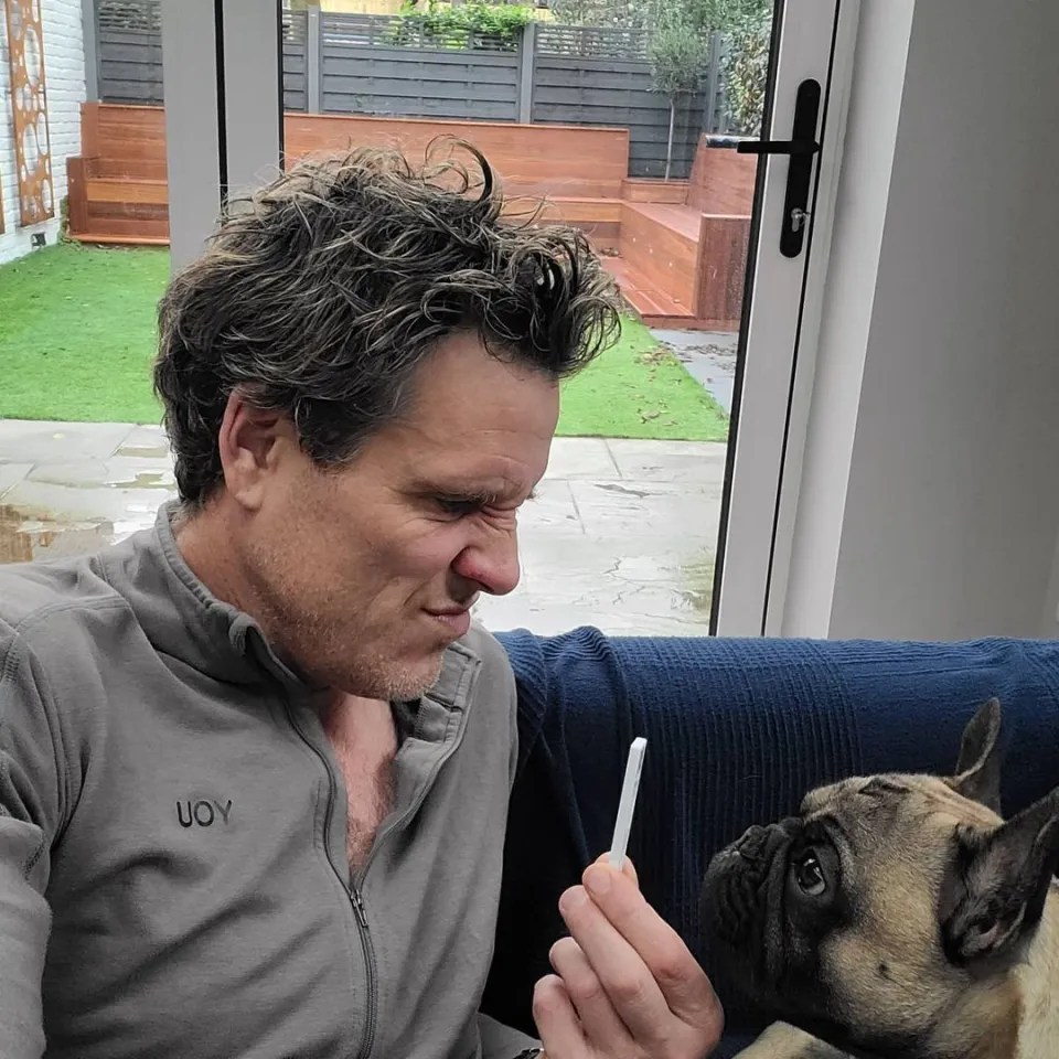 James Cracknell also tested positive for Covid-19 and took to Instagram with the news