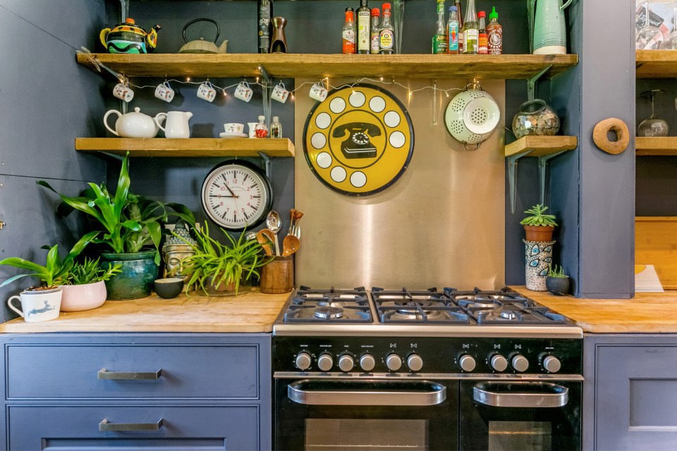 The beautiful kitchen complements the remarkable property