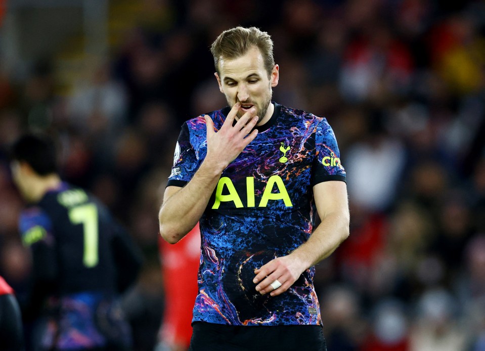 Harry Kane was left feeling frustrated after a controversial VAR call