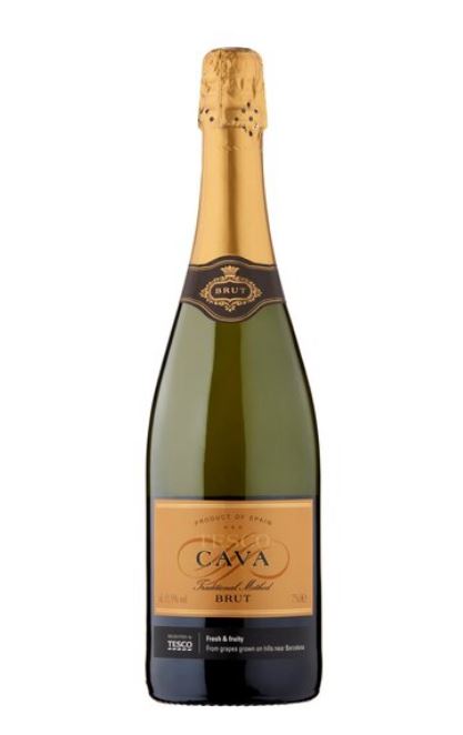 This bottle of cava is a bargain at just £5.75