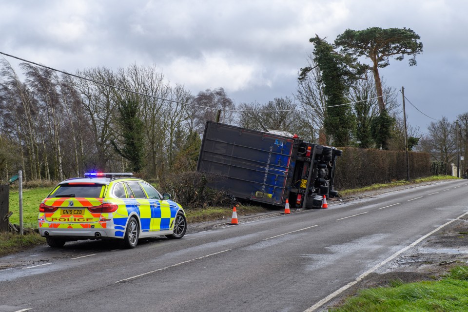 Drivers who crash their cars in bad weather could face fines